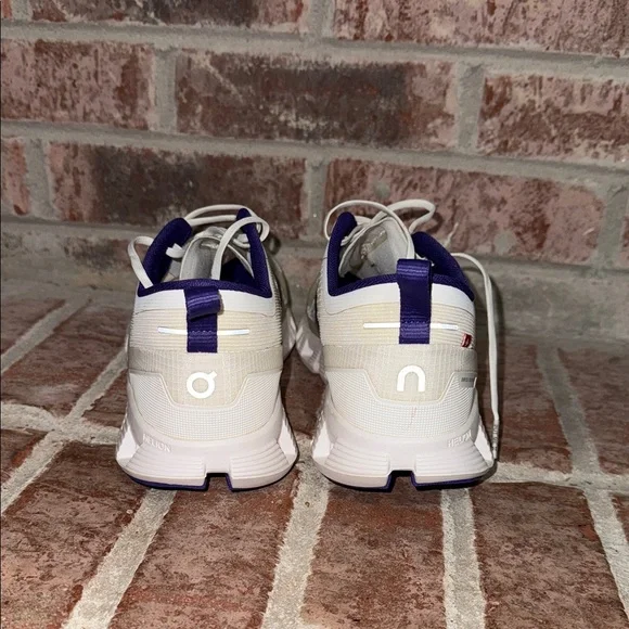 Mens On Cloud Versa lifestyle Running White and Purple Athletic Shoes size 8.5 - Picture 7 of 14